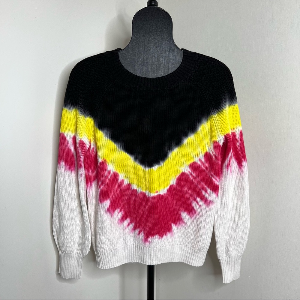 Anthropologie 525 Alena Tie Dye Pullover Sweater Size S NWT